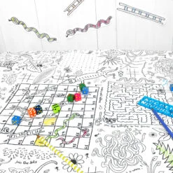 Ausmal-Poster / -Tischdecke „Puzzlezeit“ Von Eggnogg