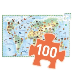 Djeco Wimmelpuzzle „Tiere Der Erde“ (100 Teile) -Kinderspielzeug WimmelpuzzlePlanetderTiere5