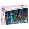 Djeco Wimmelpuzzle „Der Verwunschene Wald“ (100 Teile) -Kinderspielzeug WimmelpuzzleWald1