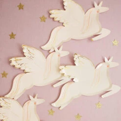 Meri-Meri Pappteller „Einhorn Mit Flügeln“ Von Meri Meri