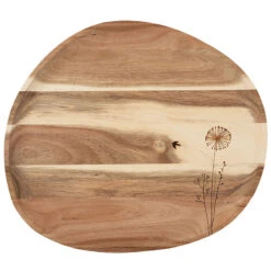 Holztablett „Pusteblume“