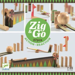 Djeco Zig & Go „Kurven“ (27 Teile) -Kinderspielzeug ZigGo27Teile3