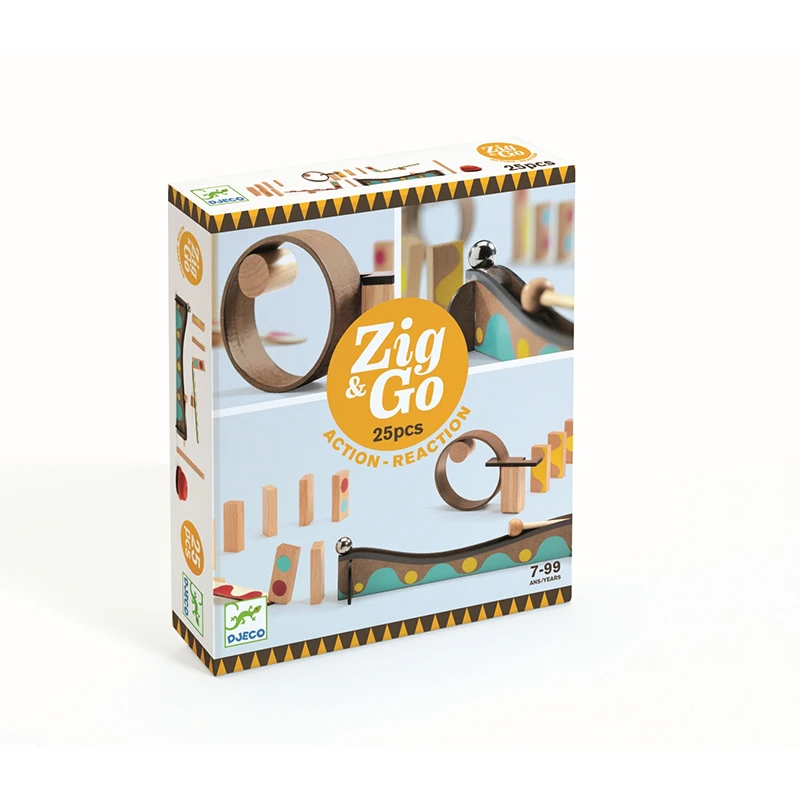Djeco Zig & Go Parcours (25 Teile) 3 Djeco Zig & Go Parcours (25 Teile)