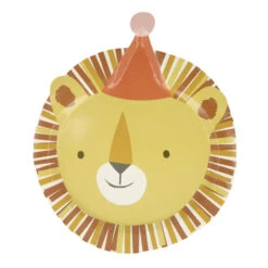 Meri-Meri Gestanzte Figuren-Pappteller „Tier-Parade“ Von Meri Meri -Kinderspielzeug animal parade die cut plates4