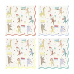 Meri-Meri Servietten „Tier-Parade“ Von Meri Meri