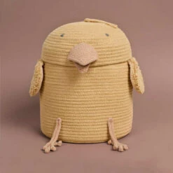 Lorena Canals Korb „Charlie, The Chicken“