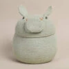 Lorena Canals Korb „Henry, The Hippo“ -Kinderspielzeug basket hippo3