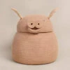 Lorena Canals Korb „Peggy, The Pig“ -Kinderspielzeug basket piggy3