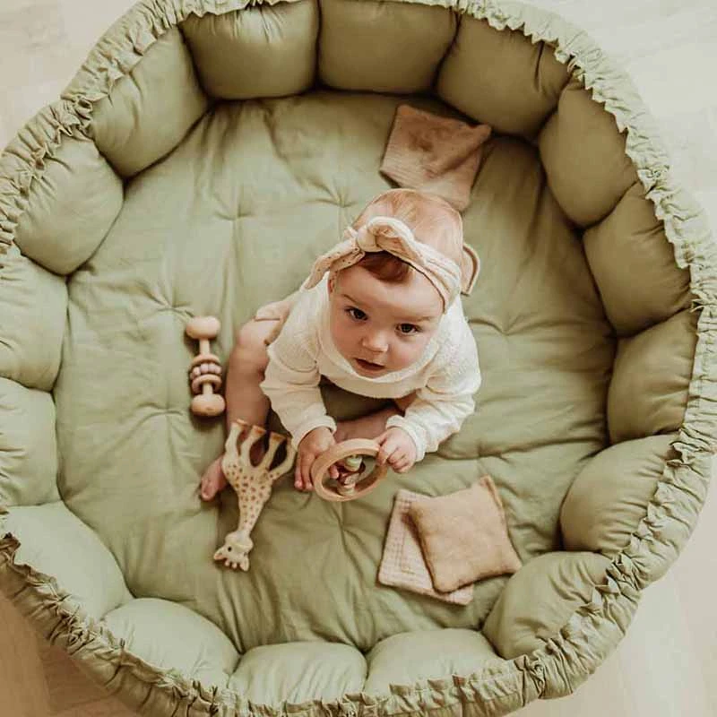 3 In 1 Spielmatte „Bloom“ (Meadow Green) 8 3 In 1 Spielmatte „Bloom“ (Meadow Green) – Bild 6