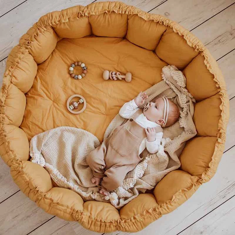 3 In 1 Spielmatte „Bloom“ (Mustard) 3 3 In 1 Spielmatte „Bloom“ (Mustard)