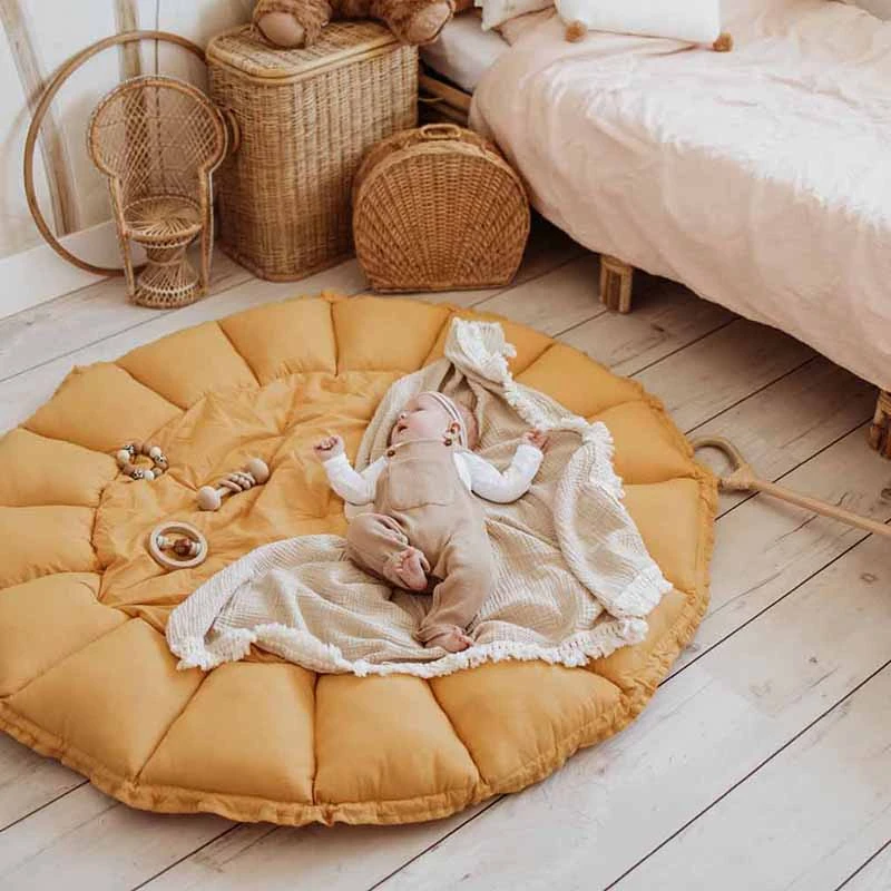 3 In 1 Spielmatte „Bloom“ (Mustard) 8 3 In 1 Spielmatte „Bloom“ (Mustard) – Bild 6