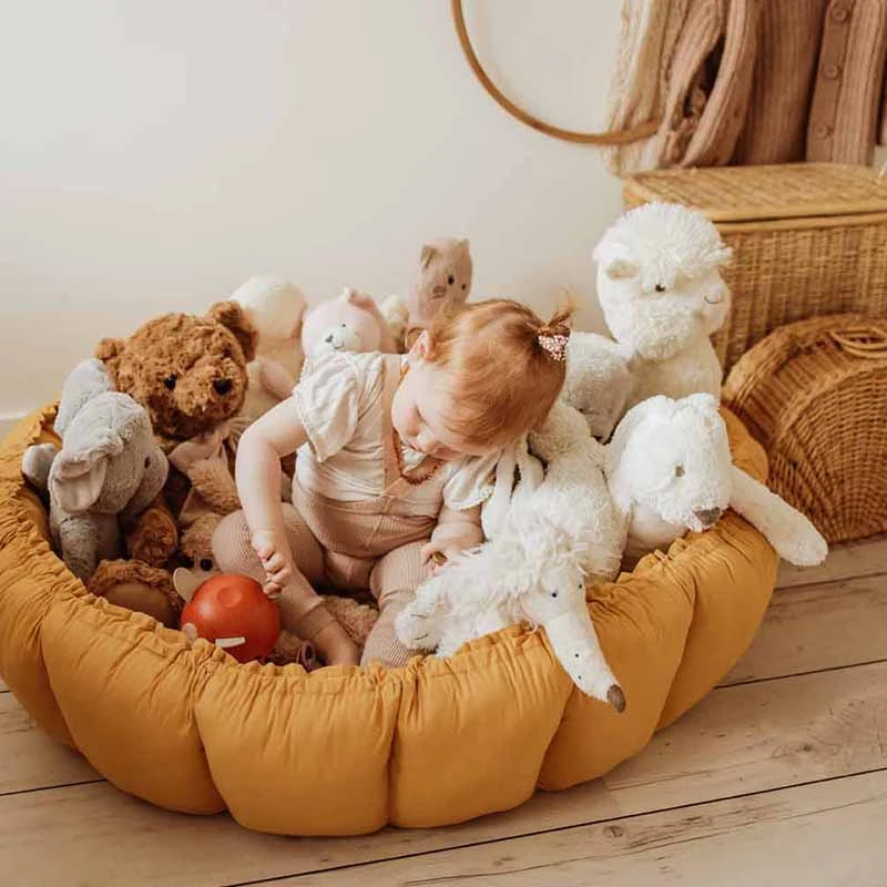 3 In 1 Spielmatte „Bloom“ (Mustard) 6 3 In 1 Spielmatte „Bloom“ (Mustard) – Bild 4