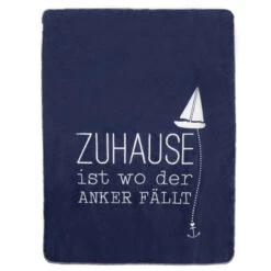 Decke „Meer Als Worte“