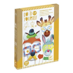 Djeco DIY-Set Fotobox „Tierparty“ -Kinderspielzeug diy fotobox tiere1