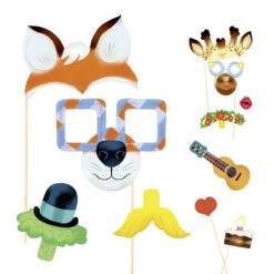Djeco DIY-Set Fotobox „Tierparty“