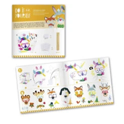 Djeco DIY-Set Fotobox „Tierparty“ -Kinderspielzeug diy fotobox tiere4