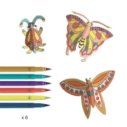 Djeco Färbe-Aktivität „Kabinett Der Kuriositäten“ -Kinderspielzeug filzstifte kuriositaeten5