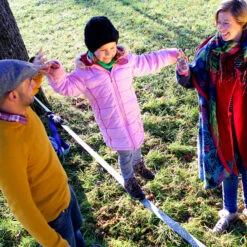 Gibbon Slackline „Funline“ (TreeWear Set) 30 Gibbon Slackline „Funline“ (TreeWear Set) -Kinderspielzeug funline slackline gibbon13