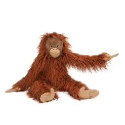 Moulin Roty Plüschtier Affe „Großer Orang-Utan“ 11 Moulin Roty Plüschtier Affe „Großer Orang-Utan“ -Kinderspielzeug grosser orangutan2