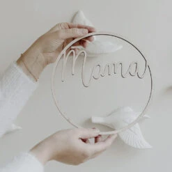 Holzkranz „Mama“ -Kinderspielzeug holzkranz mama6