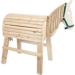 Holzpferd Von Small Foot -Kinderspielzeug holzpferd gross smallfoot3