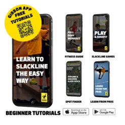 Gibbon Slackline Independence Kit „Classicline“ -Kinderspielzeug independence kit3