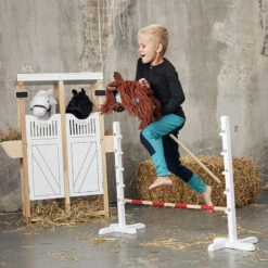 Sprung-Hindernis Für Die Hobby Horses