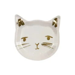 Meri-Meri Kätzchen-Pappteller Von Meri Meri -Kinderspielzeug kitty cat plates1
