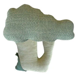 Gestricktes Kissen „Brucy, Der Brokkoli“ -Kinderspielzeug knitted cushion brucy the broccoli lorenacanals 1