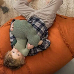 Gestricktes Kissen „Brucy, Der Brokkoli“ -Kinderspielzeug knitted cushion brucy the broccoli lorenacanals 6