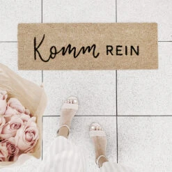 Fußmatte „Komm Rein“ (Kokos)