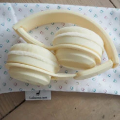 Kabelloses Headset (gelb) -Kinderspielzeug lalarma headphones21