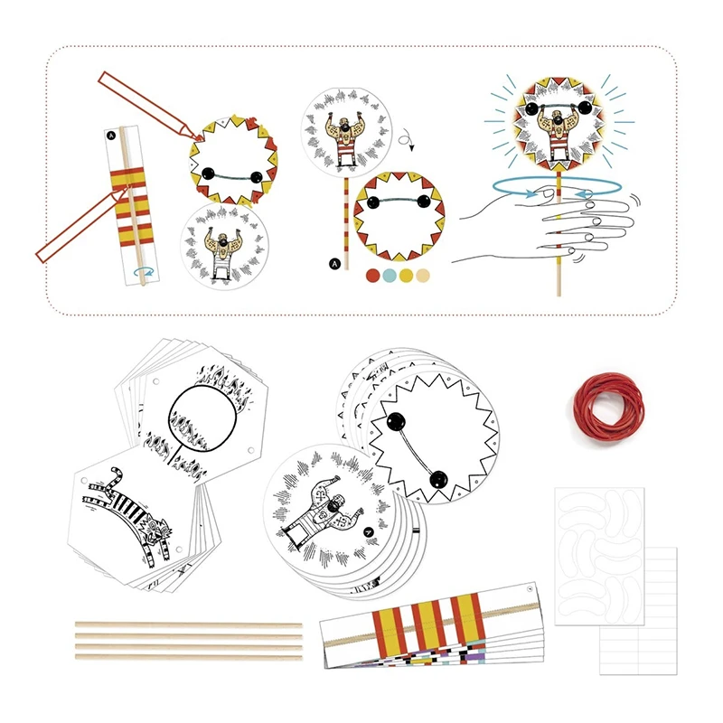 DIY-Wunderscheiben „Manege Frei“ 4 DIY-Wunderscheiben „Manege Frei“ – Bild 2