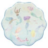 Meri-Meri Pappteller „Schwimmende Meerjungfrauen“ Von Meri Meri -Kinderspielzeug mermaid swimming plates1