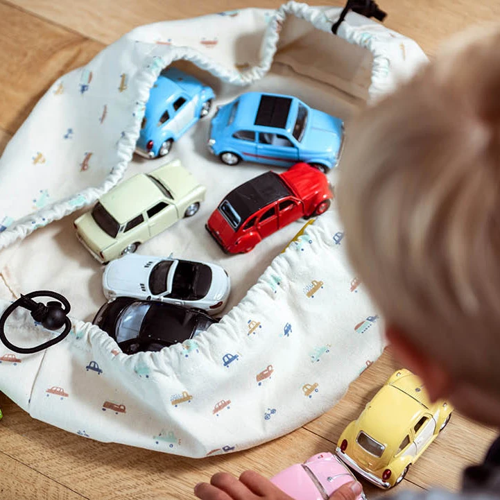 „Cars“ Mini Toy Storage Bag 3 „Cars“ Mini Toy Storage Bag