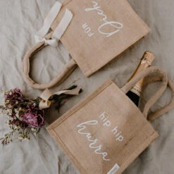 Mini-Jutetasche „Für Dich“ & „Hip Hip Hurra“ -Kinderspielzeug minijutefuerdich4