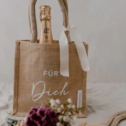 Mini-Jutetasche „Für Dich“ & „Hip Hip Hurra“ -Kinderspielzeug minijutefuerdich6