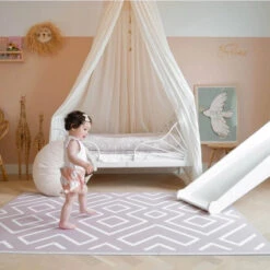 Spielmatte „Moderne Blöcke“ Von Eeveve (Altrosa)