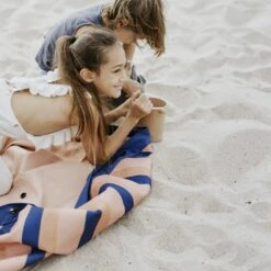 „Mokka Stripes“ Outdoor Toy Storage Bag (2 In 1 Spielmatte)