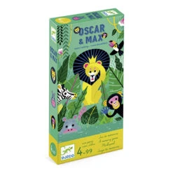 Djeco Glücks- & Gedächtnis-Spiel „Oscar & Max“