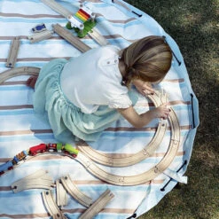 „Stripes“ Outdoor Toy Storage Bag (2 In 1 Spielmatte)