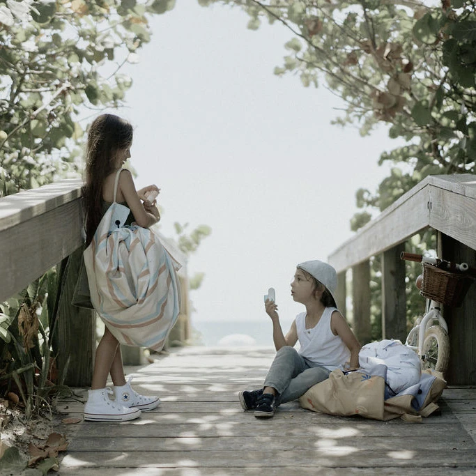 „Stripes“ Outdoor Toy Storage Bag (2 In 1 Spielmatte) 10 „Stripes“ Outdoor Toy Storage Bag (2 In 1 Spielmatte) – Bild 8