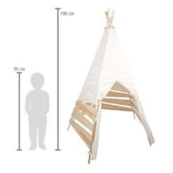 Small Foot Outdoor Spielzelt Tipi -Kinderspielzeug outdoor tipi small foot1