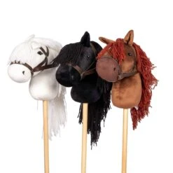 Hobby Horse (schwarz) -Kinderspielzeug pferde alle1