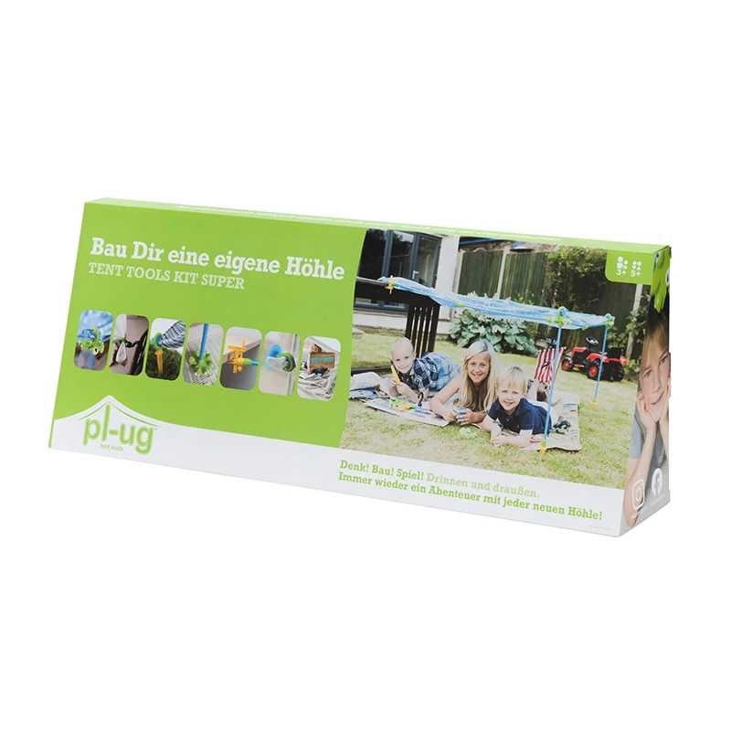 Pl-ug Tent Kit Zum Höhlenbauen („Super“) 4 Pl-ug Tent Kit Zum Höhlenbauen („Super“) – Bild 2