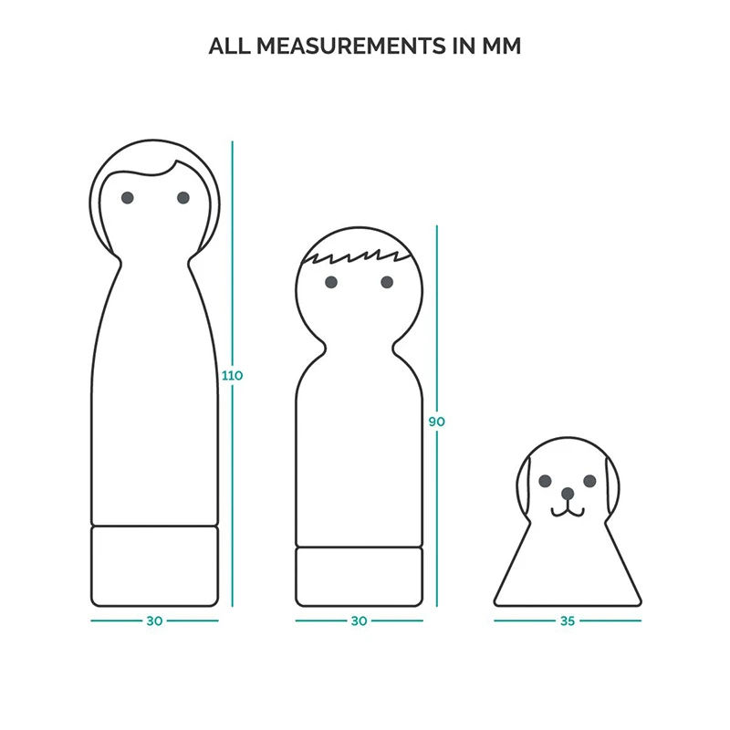 Puppen Für Das Puppenhaus Von Sebra 5 Puppen Für Das Puppenhaus Von Sebra – Bild 3