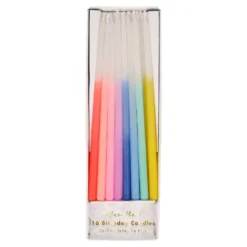 Meri-Meri Gedippte Regenbogen-Kerzen Von Meri Meri