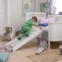 Rollenrutschbahn Für Das Sebra-Bett „Baby & Jr.“ (Classic White) -Kinderspielzeug rollenrutsche2