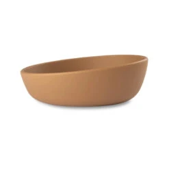 Große Silikon-Schüssel Von Eeveve -Kinderspielzeug schuessel gross herbstgold1