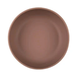 Große Silikon-Schüssel Von Eeveve -Kinderspielzeug schuessel gross puderrot2